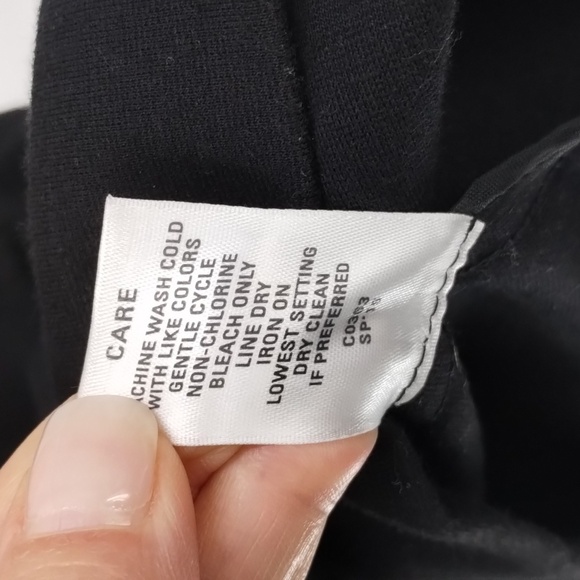 Madewell Mini Dress Size 2 Black White Fit & Flare Sleeveless Skater Stretch - Picture 7 of 8